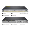 FS-S3410-48TS-P, 48-Port Gigabit Ethernet L2+ PoE+ Switch, 48 x PoE+ Ports @740W, with 2 x 10Gb SFP+ Uplinks and 2 x Combo SFP Ports, Stackable switch, Broadcom Chip