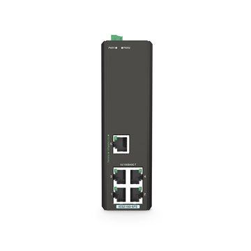 FS-IES2100-5FE, 5-Port Fast Ethernet L2 Unmanaged Industrial Switch, 5 x 10/100MBASE-T, -40 to 75°C Operating Temperature
