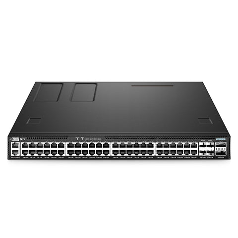 FS-S5870-48T6BC, Bare Metal Switch, 48-Port Ethernet L3 Enterprise, 48 x Gigabit RJ45, with 4 x 25Gb SFP28 and 2 x 100Gb FS-QSFP28 Uplinks, Broadcom Trident3-X3 Chip