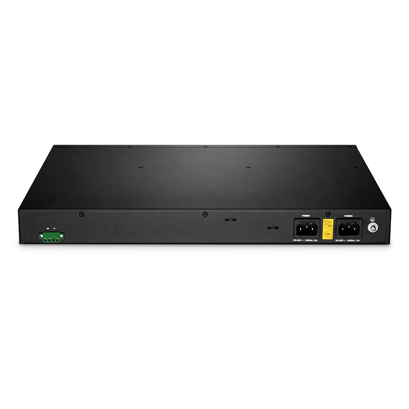 Customized FS-IES5220-6S-3ES, 3-Slot Modular Ethernet L3 Managed Industrial Switch, 6 x 1/10Gb SFP+, -40 to 70°C Operating Temperature