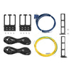 Customized FS-IES5220-30TS-3ES, 3-Slot Modular Ethernet L3 Managed Industrial Switch, 24 x 1Gb RJ45/SFP Combo, with 6 x 1/10Gb SFP+, -40 to 70°C Operating Temperature