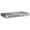 FS-S3270-24TM, 24-Port Gigabit Ethernet L2+ Switch, 24 x Gigabit RJ45, with 4 x 1/2.5Gb SFP Uplinks, Broadcom Chip, Fanless