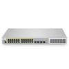 S3410L-24TF-P, 24-Port Ethernet L2+ PoE+ Switch, 24 x PoE+ Ports @370W, with 4 x 1Gb SFP Uplinks, PicOS®, Support MLAG, Broadcom Chip