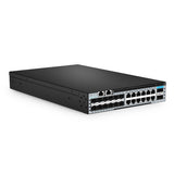 FS-S5850C-12XMS2C, 12-Port Gigabit Ethernet L3 Half-width Switch, 12 x 10Gb SFP+, 12 x 10GBase-T/Multi-Gigabit, with 2 x 100Gb QSFP28 Uplinks, AV over IP, Support MLAG