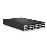 FS-S3400C-24MG4S, 24-Port Ethernet L2+ Compact Half-Width Switch, 24 x 100M/1000M/2.5GBase-T/Multi-Gigabit, with 4 x 10Gb SFP+ Uplinks