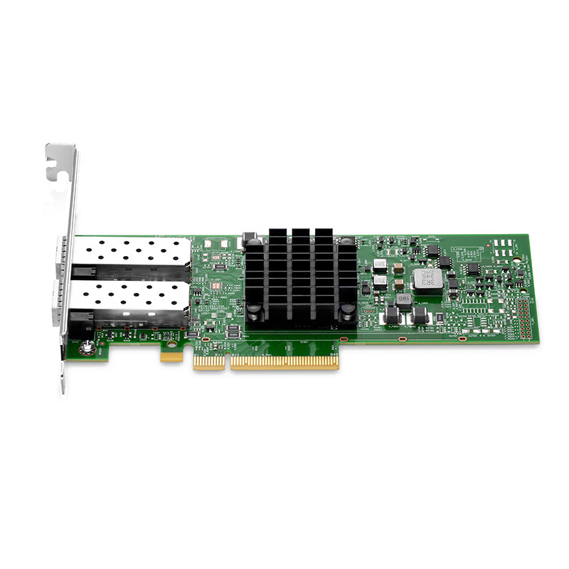 Broadcom® FS-BCM957412A4120AC Ethernet Network Interface Card, P210P 10GbE Dual-port SFP+, PCIe 3.0 x 8, Tall & Short Bracket