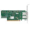 NVIDIA Mellanox MCX653106A-HDAT ConnectX®-6 InfiniBand & Ethernet Adapter Card 200GbE/HDR, Dual-Port QSFP56, PCIe 4.0 x 16, Tall&Short Bracket