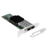 NVIDIA Mellanox MCX653106A-HDAT ConnectX®-6 InfiniBand & Ethernet Adapter Card 200GbE/HDR, Dual-Port QSFP56, PCIe 4.0 x 16, Tall&Short Bracket