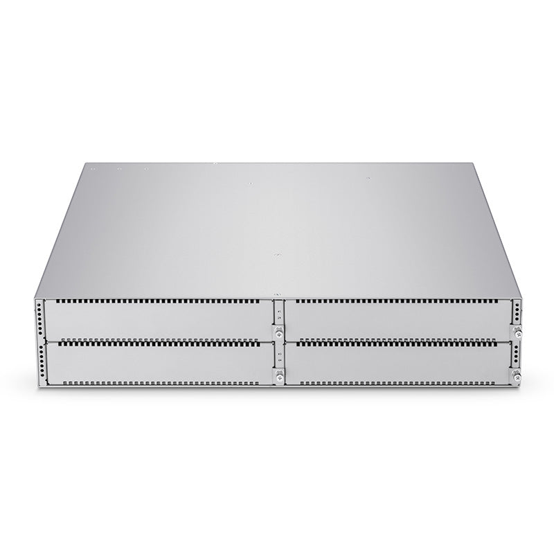 FS-NC8200-4TD, 4-Slot 2U Ethernet L3 Data Center Chassis Switch Unloaded, with 4x 25/40/100Gb Line Cards, Support MLAG/Stacking, Broadcom Chip