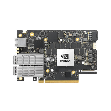 NVIDIA Mellanox FS-900-9D3B6-00SV-AA0 BlueField-3 InfiniBand & Ethernet Adapter Card 200GbE/NDR200, Dual-Port QSFP112, PCIe 5.0 x 16, with x 16 PCIe Extension Option, Tall&Short Bracket