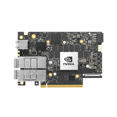 NVIDIA Mellanox FS-900-9D3B6-00SV-AA0 BlueField-3 InfiniBand & Ethernet Adapter Card 200GbE/NDR200, Dual-Port QSFP112, PCIe 5.0 x 16, with x 16 PCIe Extension Option, Tall&Short Bracket