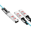 10m (33ft) NVIDIA/Mellanox MFA7U10-H010-FLT Compatible 400G OSFP Flat Top to 2 x 200G QSFP56 InfiniBand HDR Active Optical Breakout Cable for Quantum Switches and ConnectX-7 HCA