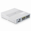 S3410C-16TF-P, 16-Port Gigabit Ethernet L2+ PoE+ Switch, 8 x PoE+ Ports@125W, 8 x 1Gb RJ45, with 2 x 1Gb SFP Uplinks, PicOS®, Support MLAG, Broadcom Chip, Fanless
