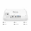 AP-N635, Wi-Fi 6E 802.11ax 7775 Mbps Indoor AP, Seamless Roaming & 4 × 4 MU-MIMO Three Radios, Manageable via Airware / Controller / Standalone (No PoE Injector)