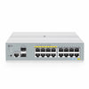 S3410C-16TF-P, 16-Port Gigabit Ethernet L2+ PoE+ Switch, 8 x PoE+ Ports@125W, 8 x 1Gb RJ45, with 2 x 1Gb SFP Uplinks, PicOS®, Support MLAG, Broadcom Chip, Fanless