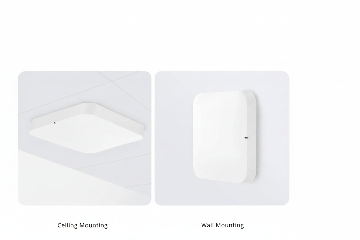 AP-N716, Wi-Fi 7 802.11be 9300 Mbps Indoor Access Point, Seamless Roaming & 2 × 2 MU-MIMO Three Radios, PicOS®, Manageable via AmpCon-Campus (Without PoE Injector)