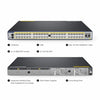 S3410-48TS-P, 48-Port Gigabit Ethernet L2+ PoE+ Switch, 48 x PoE+ Ports @740W, with 2 x 10Gb SFP+ Uplinks and 2 x Combo SFP Ports, PicOS®, Support MLAG, Broadcom Chip