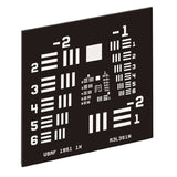 T-R3L3S1N - Negative 1951 USAF Test Target, 3" x 3"