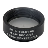 T-DG10-1500-H1-MD - Ø1" SM1-Mounted Frosted Glass Alignment Disk w/Ø1 mm Hole