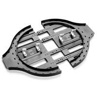 Multilink Broadband 16" Plastic Sno-Shoe with Mounting Bracket and Hardware (one pair)