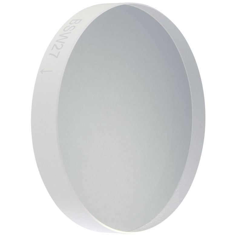 T-BSW27 - Ø2" 50:50 UVFS Plate Beamsplitter, Coating: 350 - 1100 nm, t = 8.0 mm