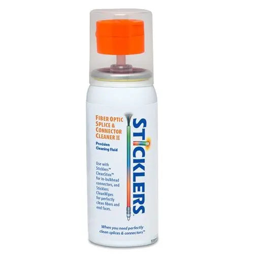 Sticklers MCC-SFOC03M Fiber Optic Splice & Connector Cleaner Fluid II, 3 oz Mini Pump Spray