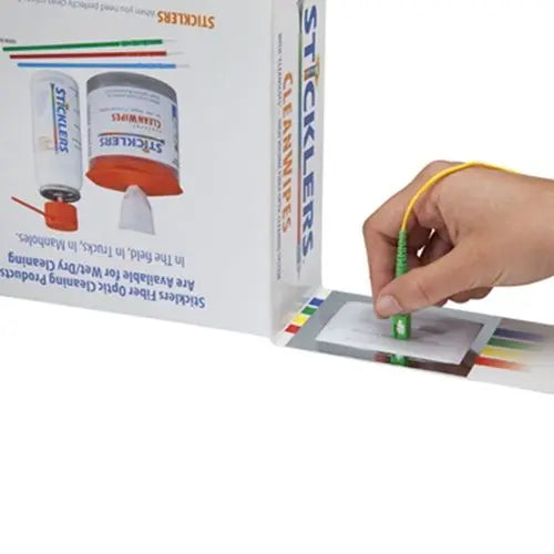 Sticklers MCC-WCS800 CleanWipes 3200 Jumbo Fiber Optic Wipes 800/Box