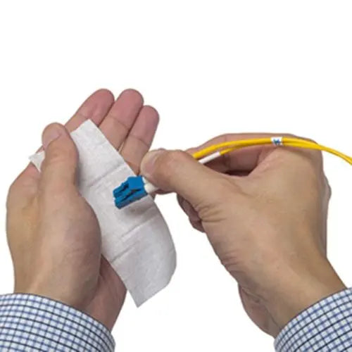 Sticklers MCC-WFW CleanWipes Benchtop Fiber Optic Wipes, 90/Tub