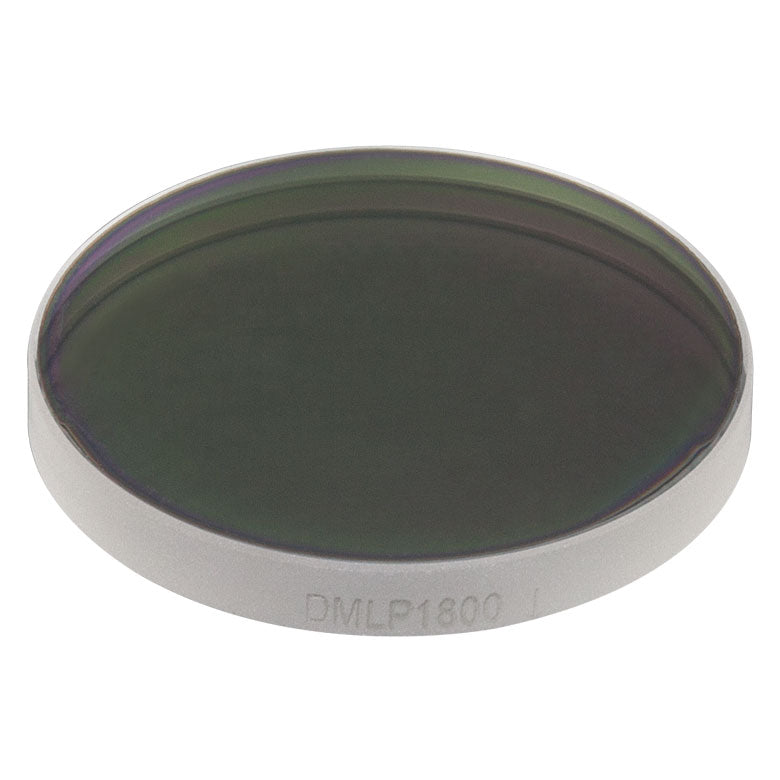 T-DMLP1800 - Ø1" Longpass Dichroic Mirror, 1800 nm Cut-On