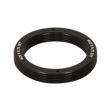 T-M32A1 - Adapter with External M32 x 0.75 Threads and Internal M25 x 0.75 Threads