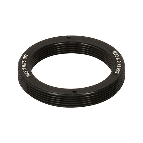 T-M32A1 - Adapter with External M32 x 0.75 Threads and Internal M25 x 0.75 Threads