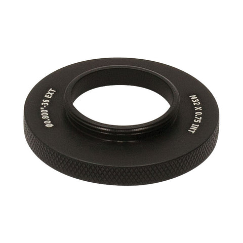 T-RMSA10 - Adapter with External RMS Threads and Internal M32 x 0.75 Threads