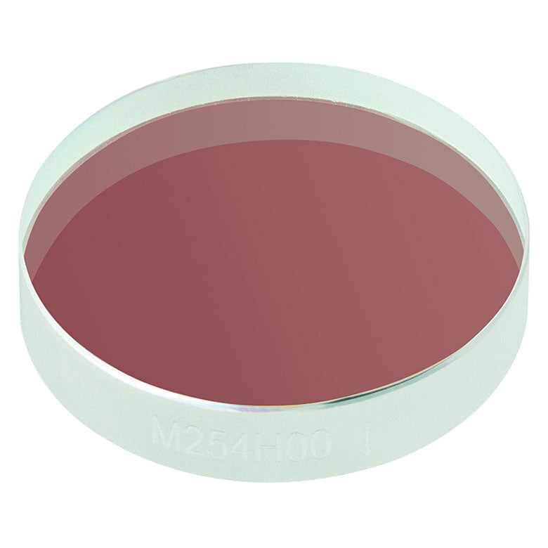 T-M254H00 - Ø1" UVFS Hot Mirror, AOI: 0°, 5 mm Thick