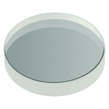 T-M254H45 - Ø1" UVFS Hot Mirror, AOI: 45°, 5 mm Thick