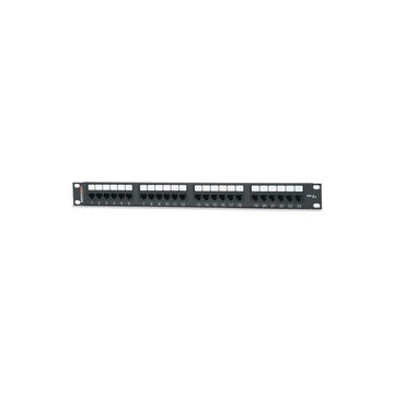 Signamax 24-Port Cat5e 1U Screened Patch Panel