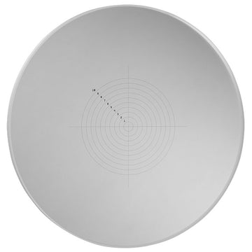 T-R1DS2P - Positive Concentric Circle Reticle, Ø1", UVFS