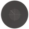 T-R1DS2N - Negative Concentric Circle Reticle, Ø1", UVFS