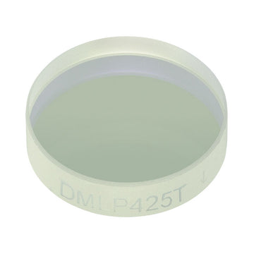 T-DMLP425T - Ø1/2" Longpass Dichroic Mirror, 425 nm Cut-On