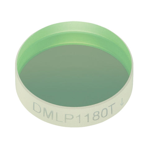 T-DMLP1180T - Ø1/2" Longpass Dichroic Mirror, 1180 nm Cut-On