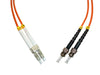 LCP-STP-MD5 - LC/PC to ST/PC, multimode 50/125 duplex fiber optic patch cord cable, 1m