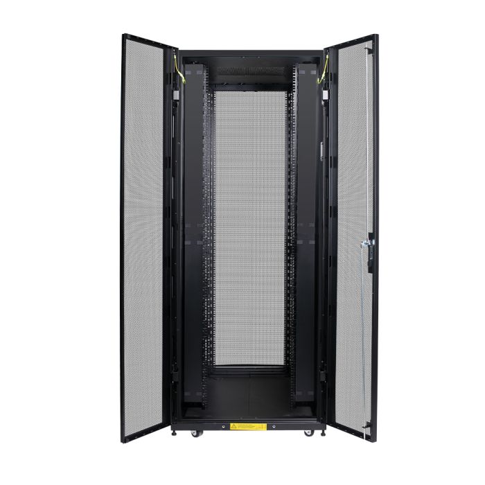 Sharkrack Premium Server Cabinet, 47RU, Steel Construction, Black