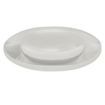 T-LB4553 - f = 75.0 mm, Ø2" UV Fused Silica Bi-Convex Lens, Uncoated