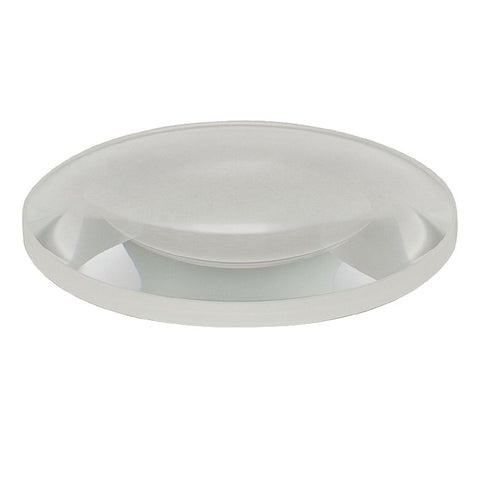 T-LB4821 - f = 100.0 mm, Ø2" UV Fused Silica Bi-Convex Lens, Uncoated