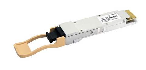 QSFP-DD 400G SR8 optical transceiver, multimode, 100m, MPO-16 connector