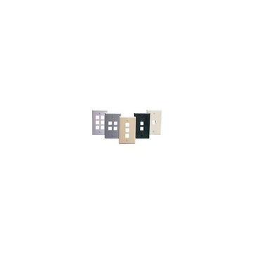 Leviton QuickPort 12 Port Surface Mount Housing Ivory
