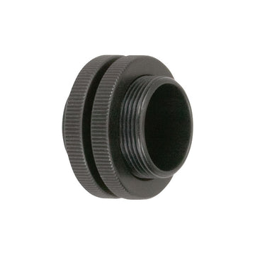 T-SM05T2 - SM05 (0.535"-40) Coupler, External Threads, 0.5" Long