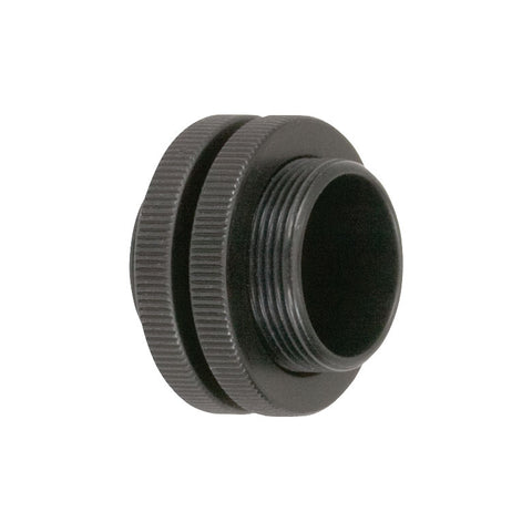 T-SM05T2 - SM05 (0.535"-40) Coupler, External Threads, 0.5" Long