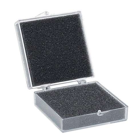 T-BX03 - 2.5" x 2.5" x 1" Optic Storage Box W/Foam Inserts, Pack of 10