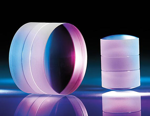 E-30-120 15mm Dia x 25.4mm EFL Hastings Triplet Achromatic Lens