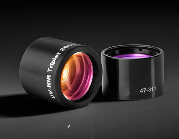 E-64-840 180mm EFL MgF2 Coated, UV-NIR Corrected Triplet